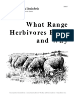 What Range Herbivores Eat-And Why