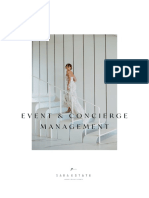 Event & Concierge Management