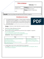 Fiche D'evaluation