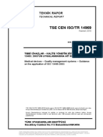 Tse Cen Iso/Tr 14969: Teknik Rapor