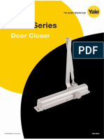 YALE - Y Series - Door Closer K990 SERIES