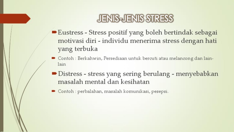 Eustress: Motivasi Positif dalam Hidup | PDF
