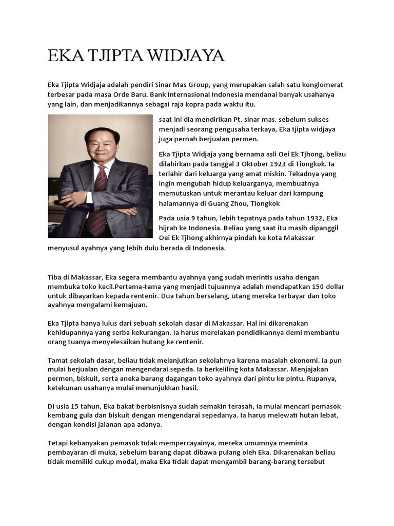 EKA TJIPTA WIDJAYA | PDF