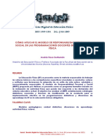 Cómo Aplicar El Modelo de Responsabilidad Personal Y Social en Las Programaciones Docentes de Educación Física