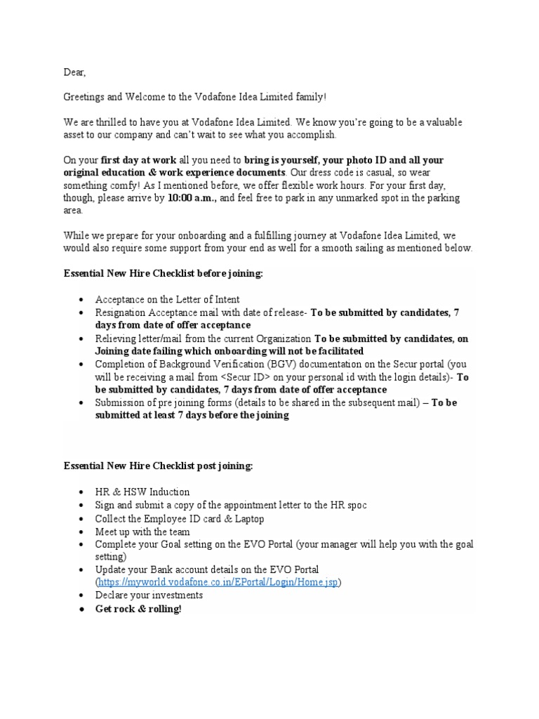 Welcome Kit-1 | PDF
