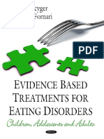 Ida F. Dancyger, Ida F. Dancyger, Victor M. Fornari - Evidence Based Treatments For Eating Disorders - Children, Adolescents, and Adults-Nova Kroshka Books (2009)