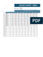 2 Tone Bar Graph With Target