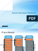Azure Services Platform: David Chou