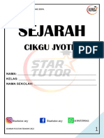 Sejarah: Cikgu Jyothi