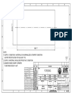 Forged Part Dimension Tolerance Chart