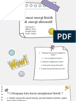 Hemat Energi Listrik & Energi Alternatif: Kelompok 5: - Shiera - Firza - Rifqah-Mutia - Naura - Salma