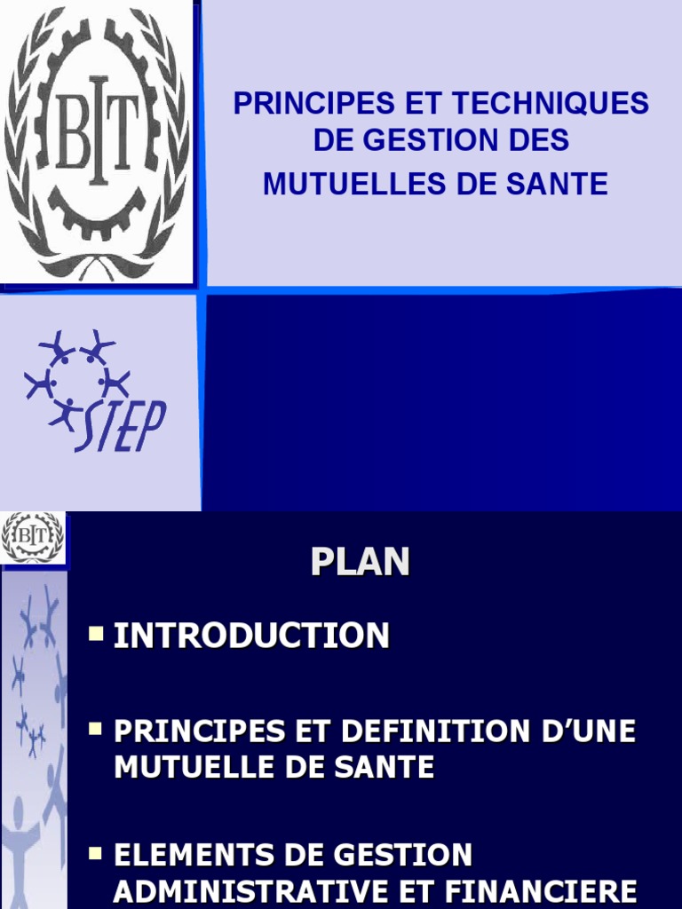 Principes Et Techniques de Gestion Des Mutuelles de Sante | PDF ...