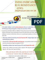 Indikator Kewaspadaan Dini Hiv DR: Devi Mardiana Sari RR PDP Puskesmas Panaragan Jaya 082165812220