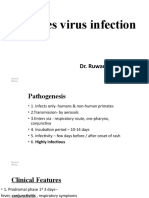 Measles Virus Infection: Dr. Ruwanka de Livera