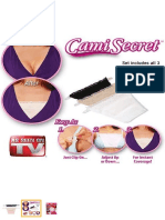 Buy Cami Secret Women's Polyester Clip-on Camisole (BLT-48, BlackBeigeWhite, Free Size) - Set of 3 at Amazon.in