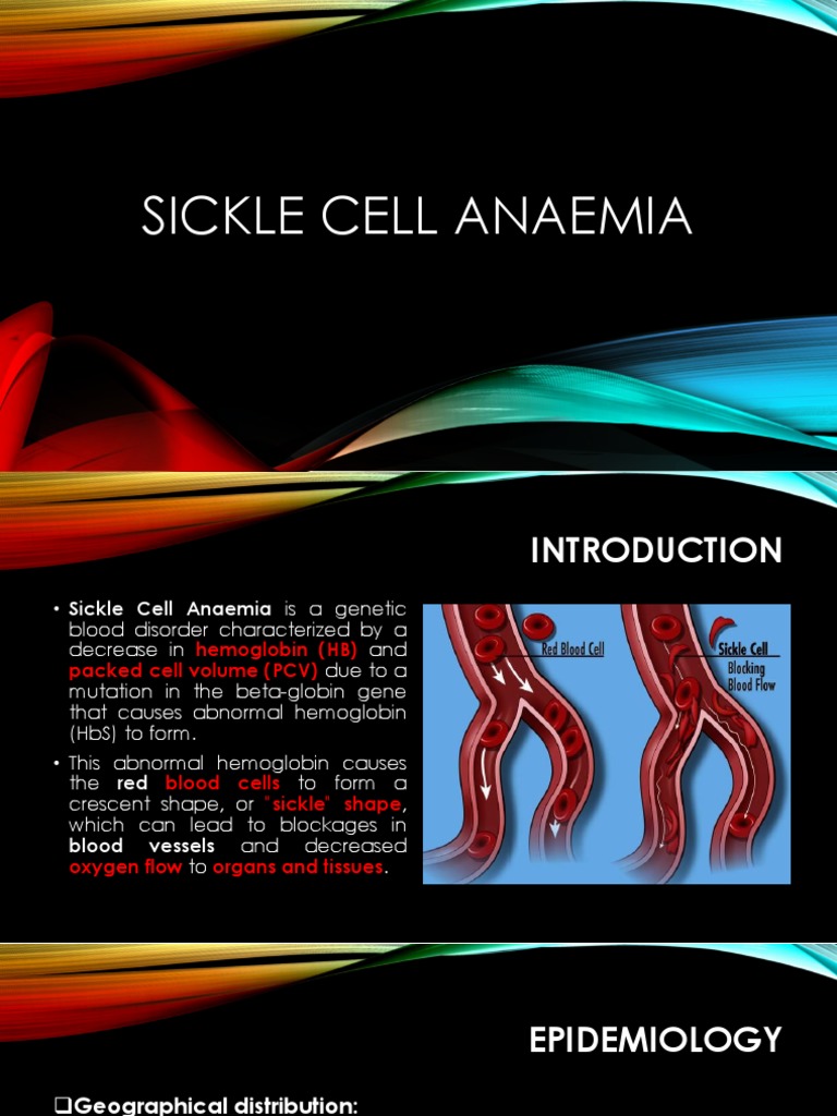 Sickle Cell Anaemia | PDF | Anemia | Clinical Medicine