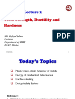 Plastic Stress-Strain Behavior of Metals