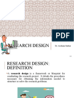 Research Design Insights