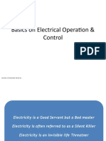 Basics On Electrical Operation and Control