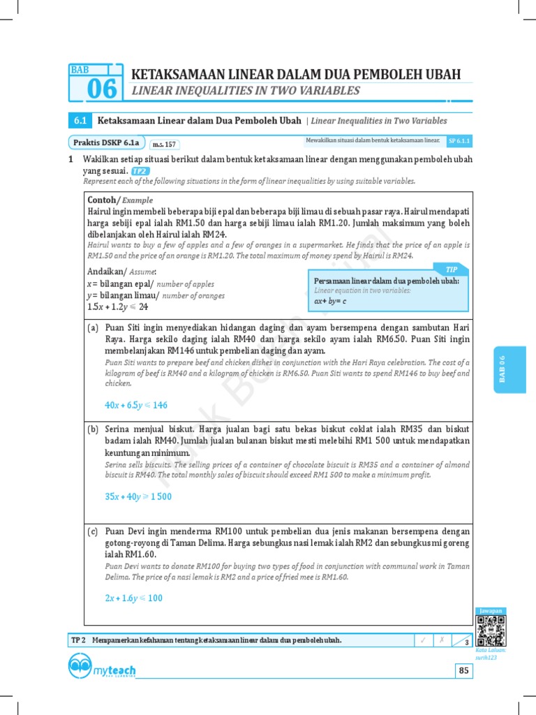 OMG 6 Maths TG 4 Bab 06 | PDF