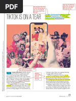 Tiktok Is On A Tear: Focus | PDF | Vine (Service) | Facebook