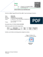 Surat Pernyataan Kepemilikan Alat