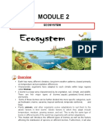 Ecosystem Biomes and Climate Factors
