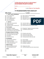 L6.21 Office Inspection Checklist