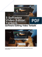 Software Editing Video Terbaik