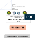 Vii Semestre: Control de Asistencia