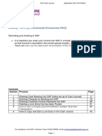 Sap Cash Journals September 2019