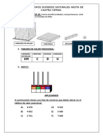 Representamos Numeros Naturales Hasta de Cuatro Cifras