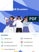 OKR Örnekleri