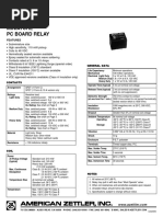 LU-5-R Relay Pinout and Specs | PDF | Alternating Current | Relay