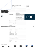 Chaussures de Sécurité Ranger Motor S3 45: Référence EAN Unité Points Forts