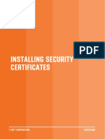 Installing Security Certificates: Y Soft Corporation