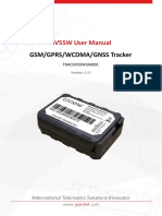 GSM/GPRS/WCDMA/GNSS Tracker: GV55W User Manual