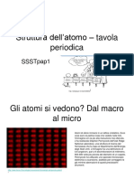 Struttura Dell'Atomo - Tavola Periodica: Ssstpap1