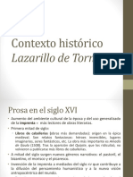 Contexto Histórico Lazarillo