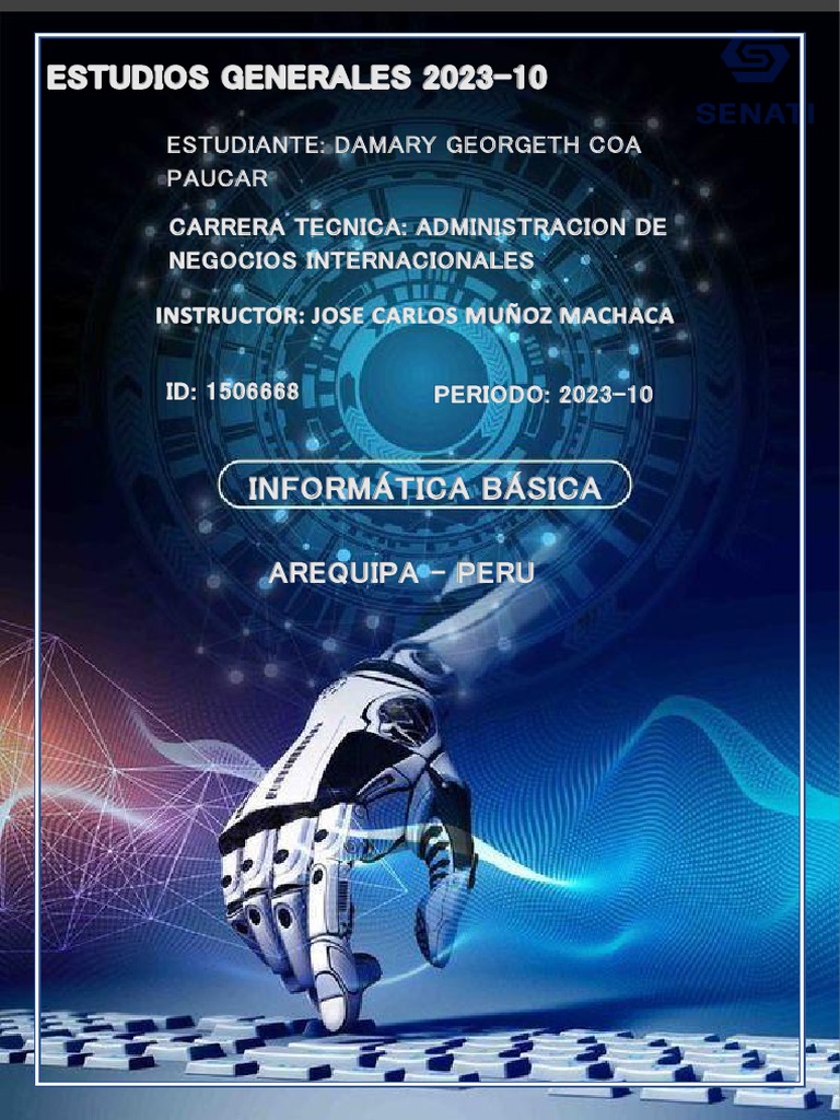 Trabajo Final Informática Básica Senati | PDF | Malware | Archivo de ...
