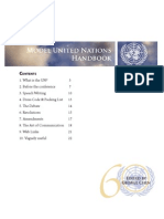 Model United Nations Handbook
