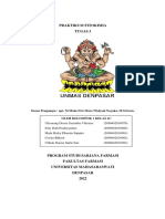 Praktikum Fitokimia Tugas 3: Dosen Pengampu: Apt. Ni Made Dwi Mara Widyani Nayaka, M.S.Farm