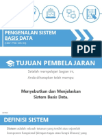Materi 8.3. Pengenalan Sistem Basis Data
