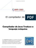 El Compilador de Java - Cursos de Java