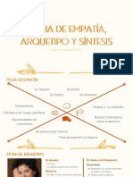 Ficha de Empatía, Arquetipo Y Síntesis