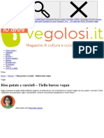 Riso Patate e Carciofi - Tiella Barese Vegan - Vegolosi - It