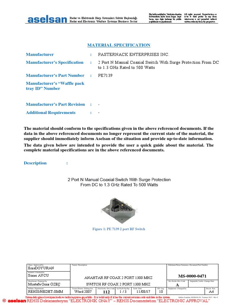 RF Anahtar | PDF