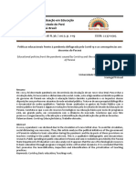 Políticas educacionais e impactos aos docentes do Paraná na pandemia