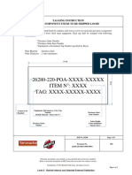 26280-220-POA-XXXX-XXXXX Item N°: XXXX Tag: XXXX-XXXXX-XXXX: Tagging Instruction For Component Items To Be Shipped Loose