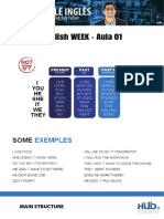 English WEEK - Aula 01: Exemples